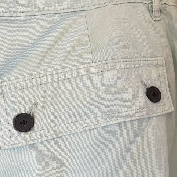 EVERLANE ORGANIC COTTON WIDE LEG ICE BLUE PANTS SZ 14 - Picture 6 of 9